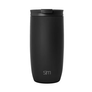 💗NWT Simple Modern 16oz Voyager Insulated Black Tumbler Travel Mug